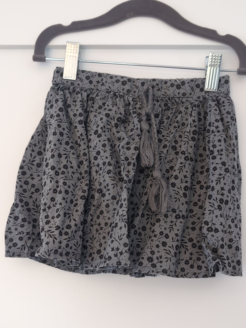 Rylee + Cru cotton floral skirt, Sz4-5